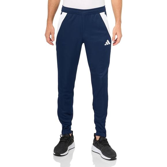 NWT adidas Men's Tiro 24 Soccer Tracksuit Pants, Team Navy Blue/White -SZ M - Picture 1 of 3